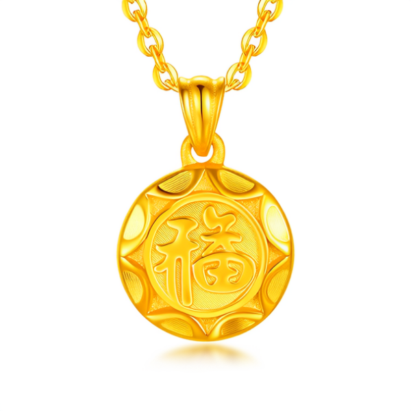 男生金吊坠图片