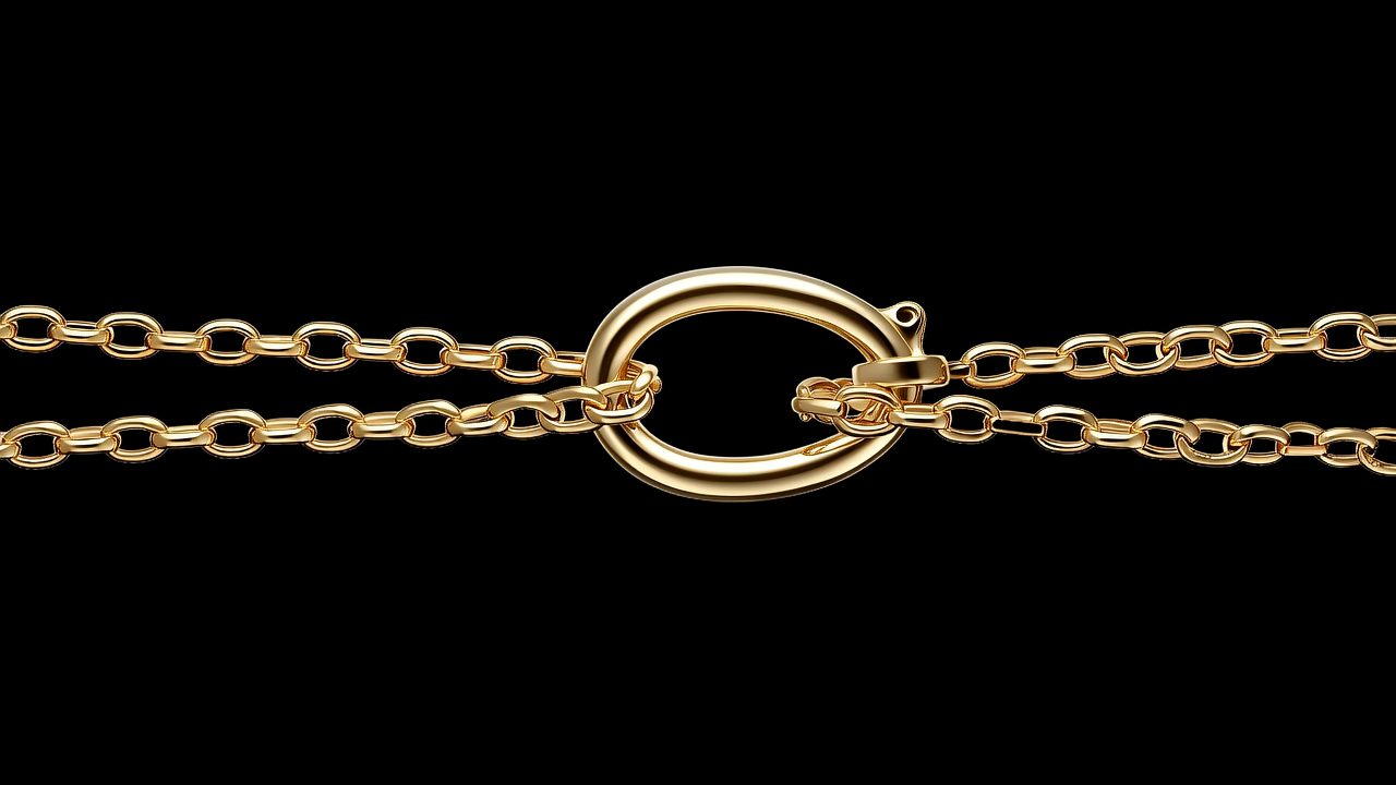 大粗金链子图片