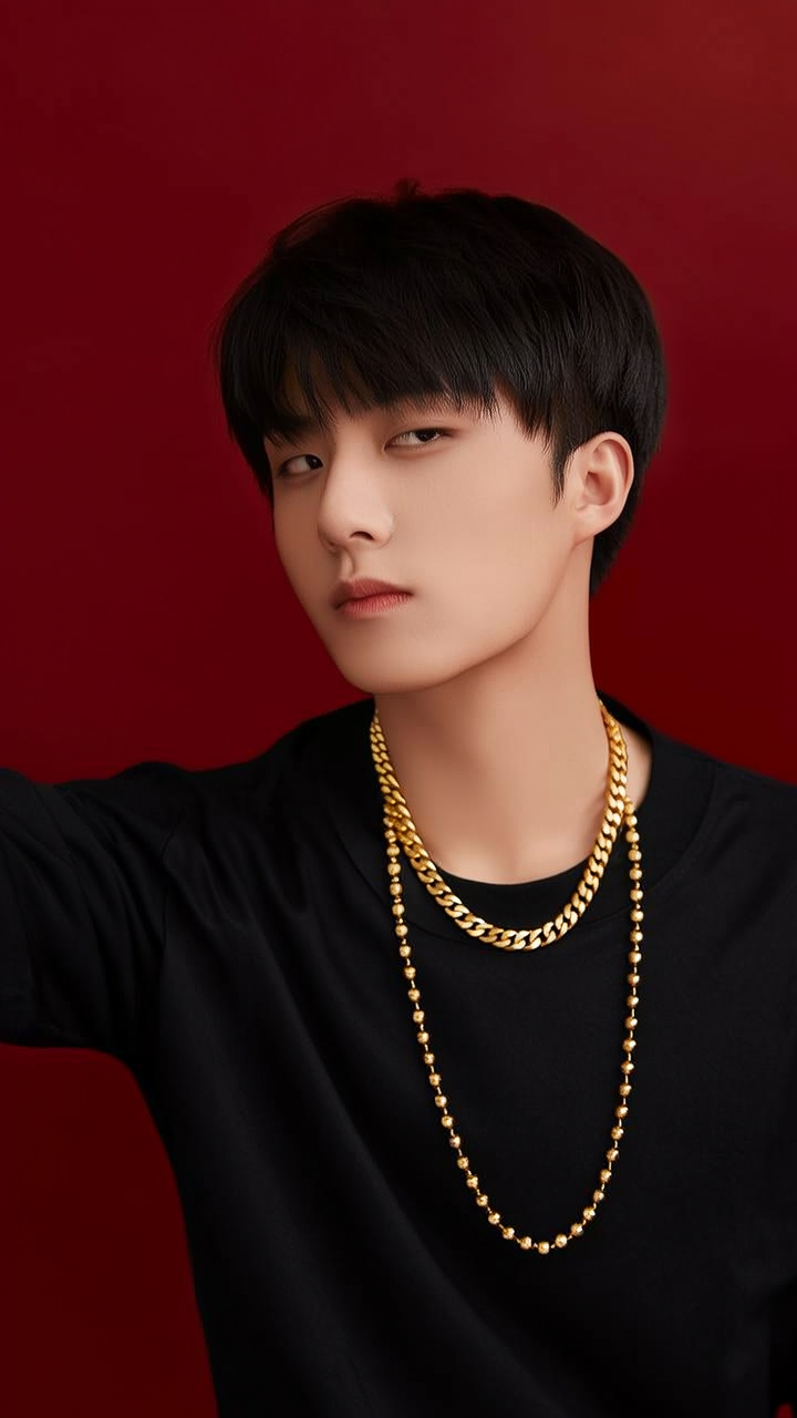 特粗金项链图片