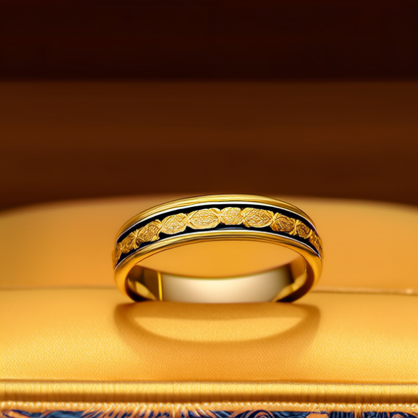 戒指款式黄金图片