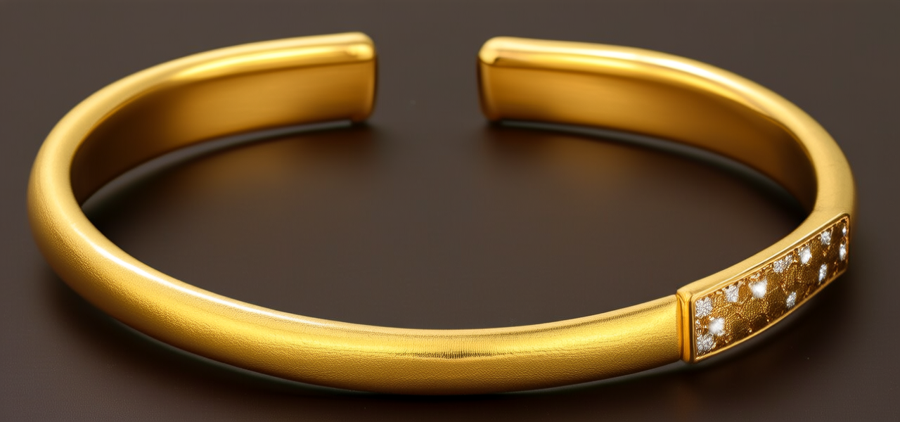 20g金手镯图片