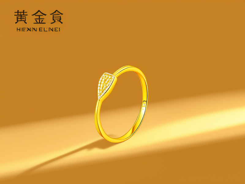 黄金戒指女士图片