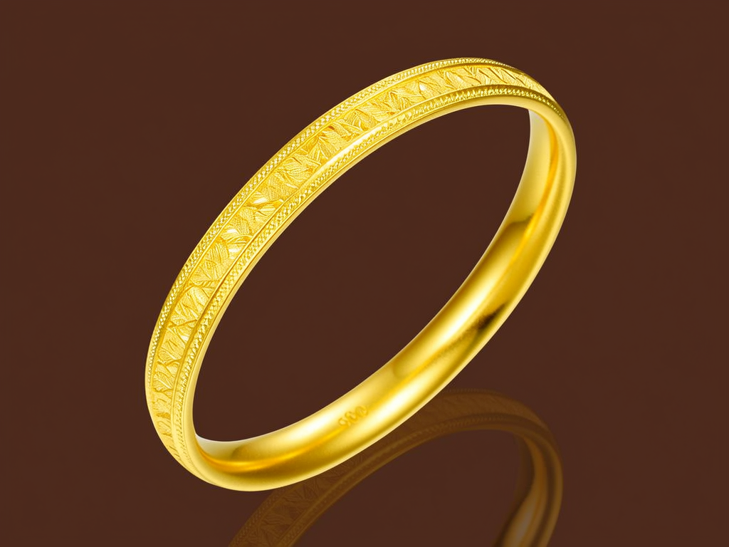 50克黄金手镯图片