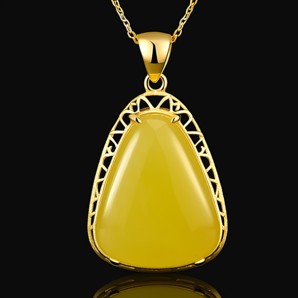 男款黄金吊坠款式图片