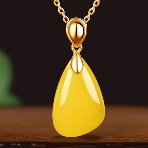 女士黄金吊坠款式图片