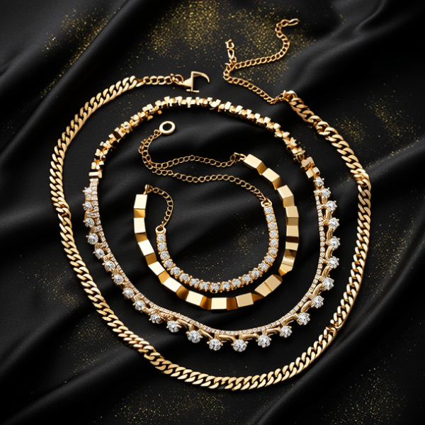 黄金项链样式图片大全